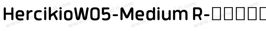 HercikioW05-Medium R字体转换